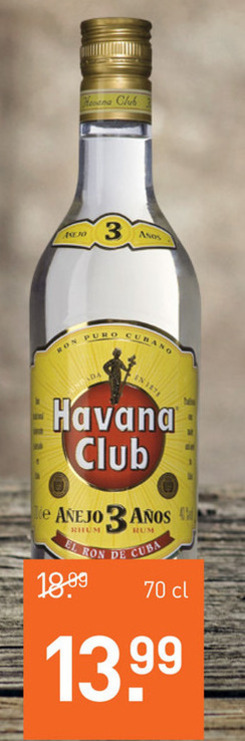 Havana Club   rum folder aanbieding bij  Gall & Gall - details