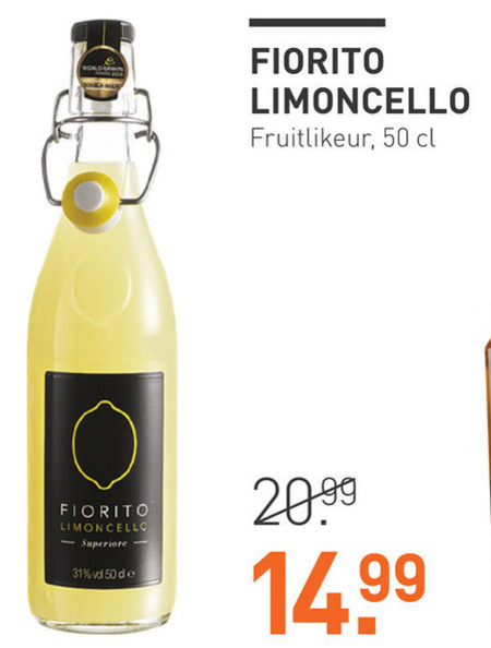 Fiorito   limoncello folder aanbieding bij  Gall & Gall - details