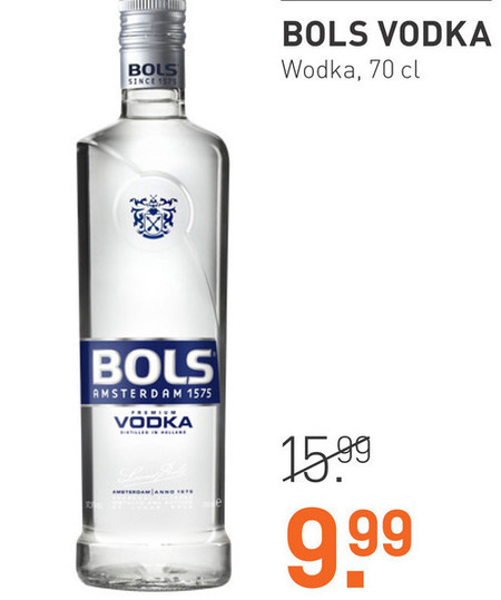 Bols   wodka folder aanbieding bij  Gall & Gall - details