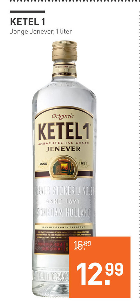 Ketel 1   jenever folder aanbieding bij  Gall & Gall - details