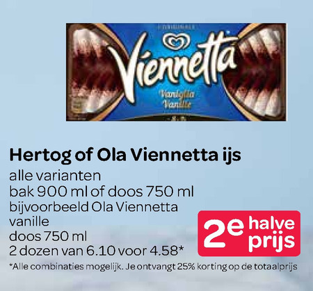 Hertog   ijsspecialiteit, ijstaart folder aanbieding bij  Spar - details