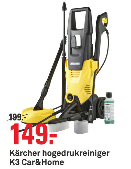 Karcher   hogedrukreiniger folder aanbieding bij  Karwei - details