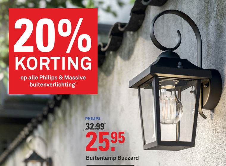 moeder voor het geval dat spijsvertering Philips buitenlamp folder aanbieding bij Karwei - details