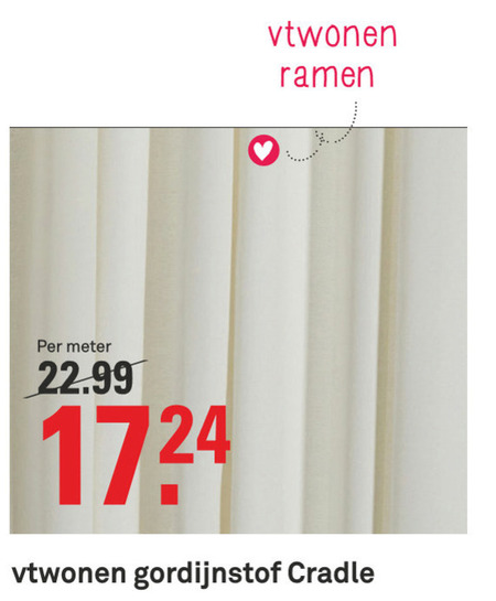 VT Wonen   gordijnstof folder aanbieding bij  Karwei - details