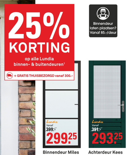 Lundia   deur, balkondeur folder aanbieding bij  Karwei - details