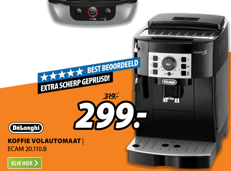 DeLonghi   espressoapparaat folder aanbieding bij  Expert - details