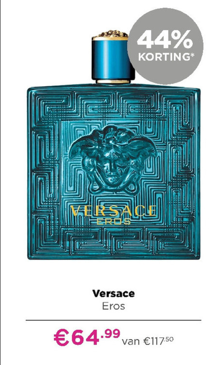 Versace   eau de toilette folder aanbieding bij  Ici Paris XL - details