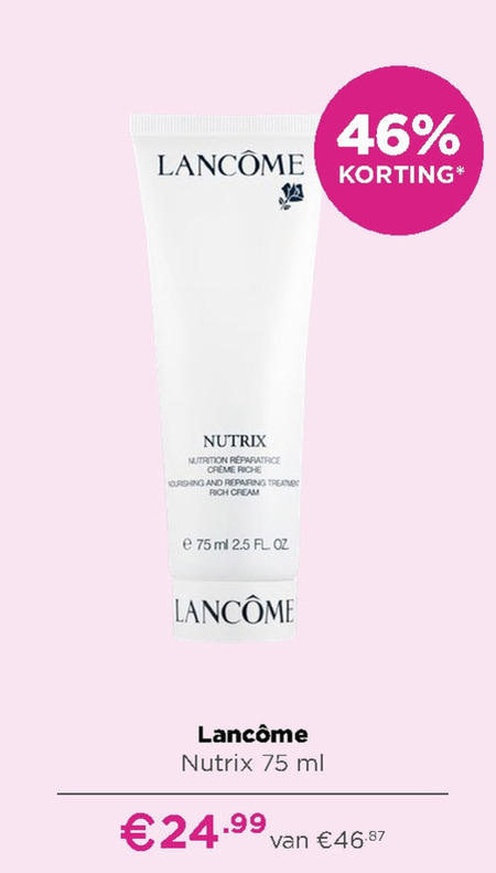 Lancome   dagcreme folder aanbieding bij  Ici Paris XL - details