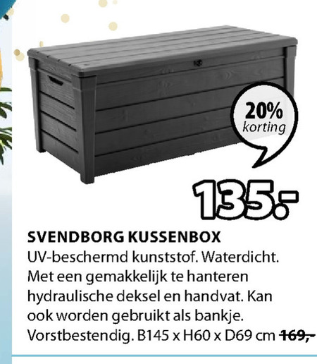 Gelijkenis seks magie tuinstoelkussenbox folder aanbieding bij Jysk - details