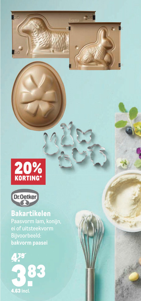 avond speelplaats Oude tijden Dr Oetker bakvormpje, uitsteekvormpjes folder aanbieding bij Makro - details