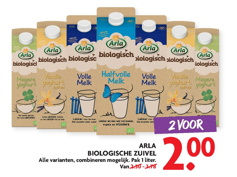 Arla   yoghurt, melk folder aanbieding bij  Dekamarkt - details