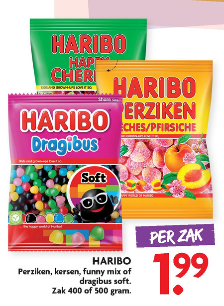 Haribo   snoep folder aanbieding bij  Dekamarkt - details