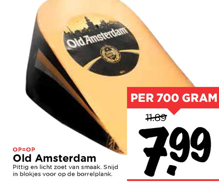 Old Amsterdam   kaas folder aanbieding bij  Vomar - details