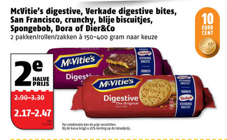 McVities   kinderbiscuit, biscuits folder aanbieding bij  Poiesz - details