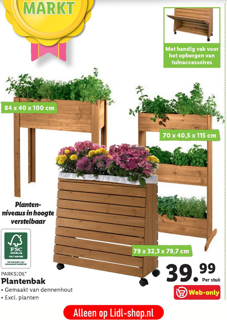 bijwoord bijvoeglijk naamwoord Chinese kool Parkside plantenbak folder aanbieding bij Lidl - details