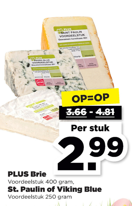 Viking Blue   brie, buitenlandse kaas folder aanbieding bij  Plus - details