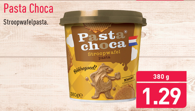 Pastachoca   chocoladepasta folder aanbieding bij  Aldi - details