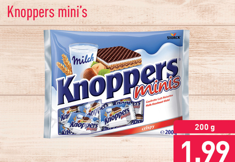 Knoppers   wafels folder aanbieding bij  Aldi - details