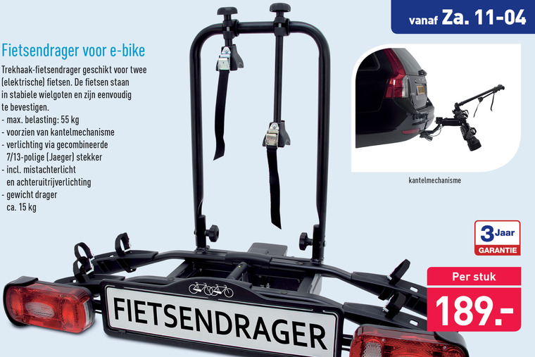 fietsdrager folder aanbieding Aldi details