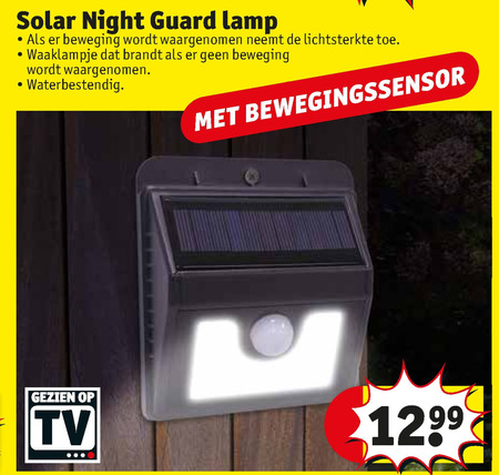 Denemarken Slaapkamer bar buitenlamp, solarlamp folder aanbieding bij Kruidvat - details