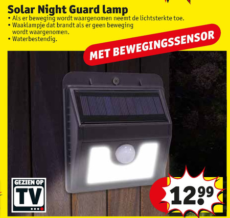 nooit ritme Voorlopige solarlamp, buitenlamp folder aanbieding bij Kruidvat - details