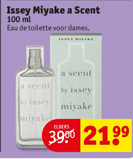 Issey Miyake   eau de toilette folder aanbieding bij  Kruidvat - details