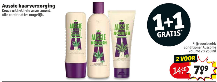 Aussie   shampoo, haarverzorging folder aanbieding bij  Kruidvat - details