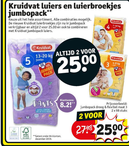 Kruidvat Huismerk   luierbroekjes, luiers folder aanbieding bij  Kruidvat - details