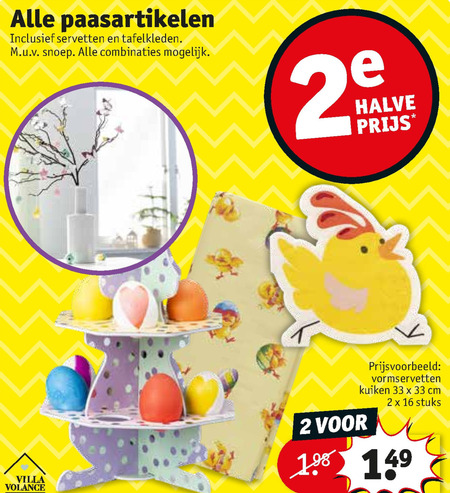 Voor type constant Mantsjoerije paasdecoratie folder aanbieding bij Kruidvat - details