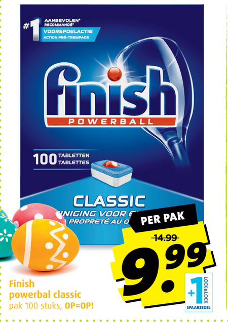 Finish   vaatwasmiddel folder aanbieding bij  Boni - details