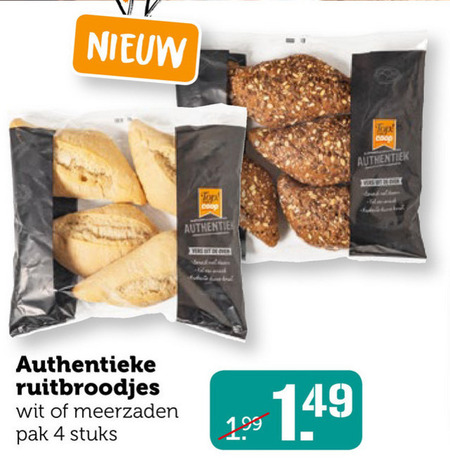 Coop Huismerk   broodjes folder aanbieding bij  Coop - details