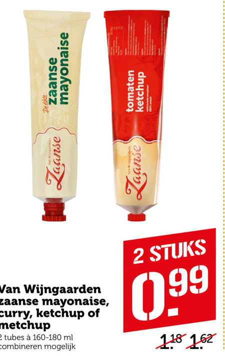 Wijngaarden   mayonaise, curryketchup folder aanbieding bij  Coop - details