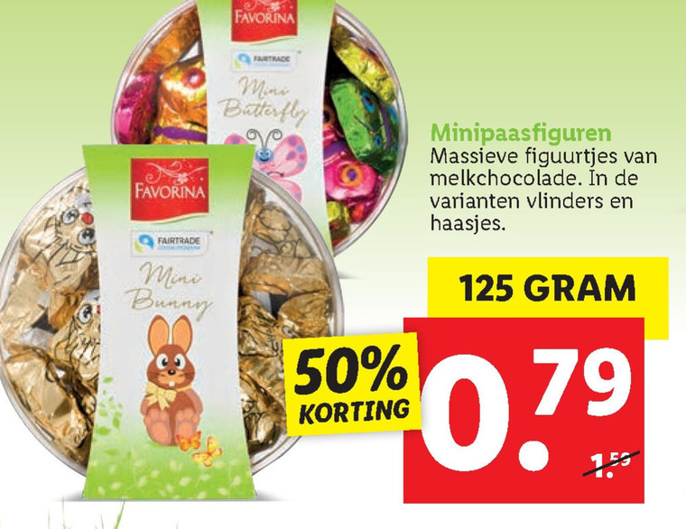 Favorina   paashaas folder aanbieding bij  Lidl - details