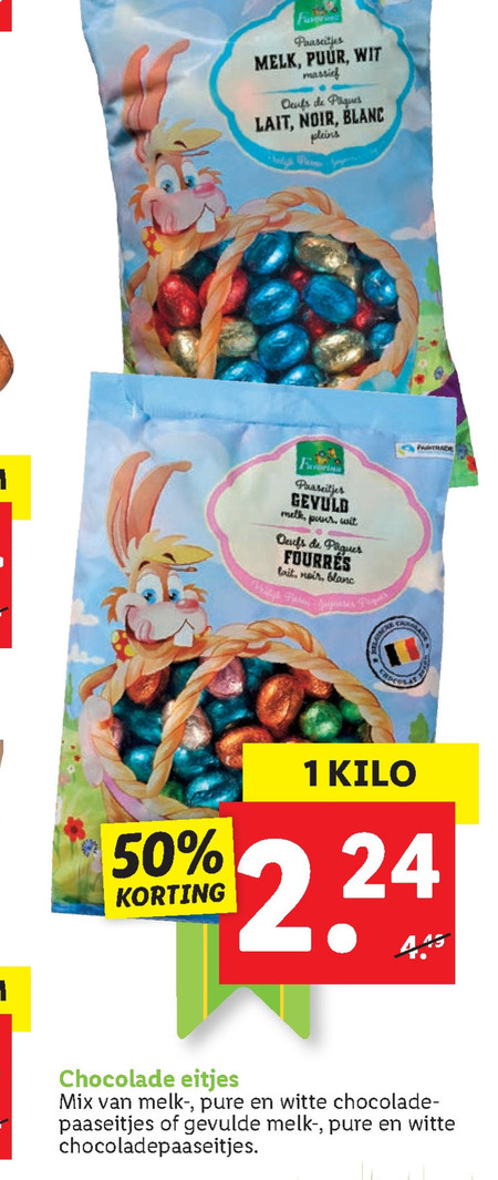 Favorina   paaseitjes folder aanbieding bij  Lidl - details