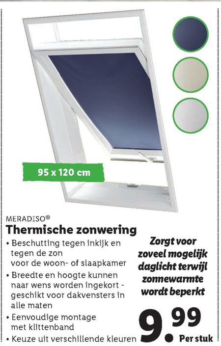 Meradiso   zonwering folder aanbieding bij  Lidl - details