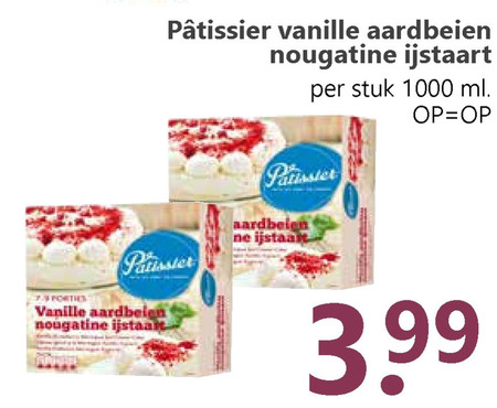 Le Patissier   ijstaart folder aanbieding bij  MCD Supermarkt Basis - details