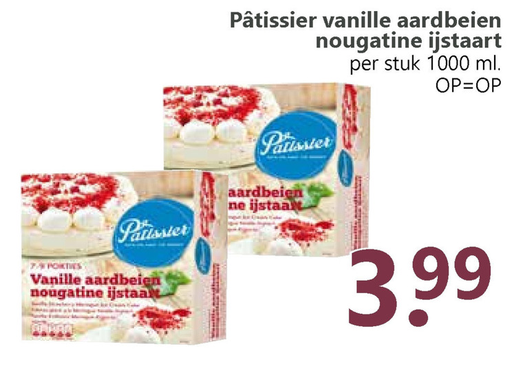 Le Patissier   ijstaart folder aanbieding bij  Boons Markt - details