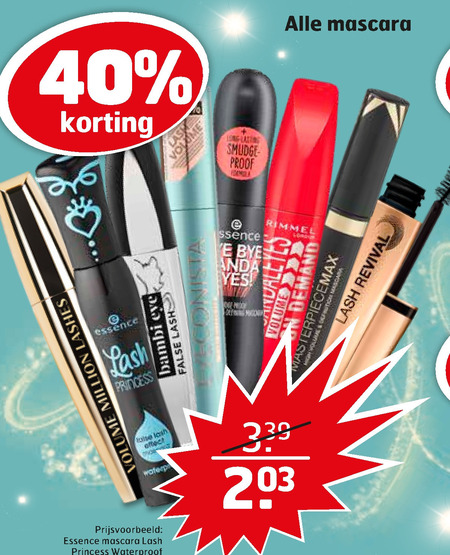 L Oreal   mascara folder aanbieding bij  Trekpleister - details