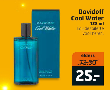 Davidoff   eau de toilette folder aanbieding bij  Trekpleister - details