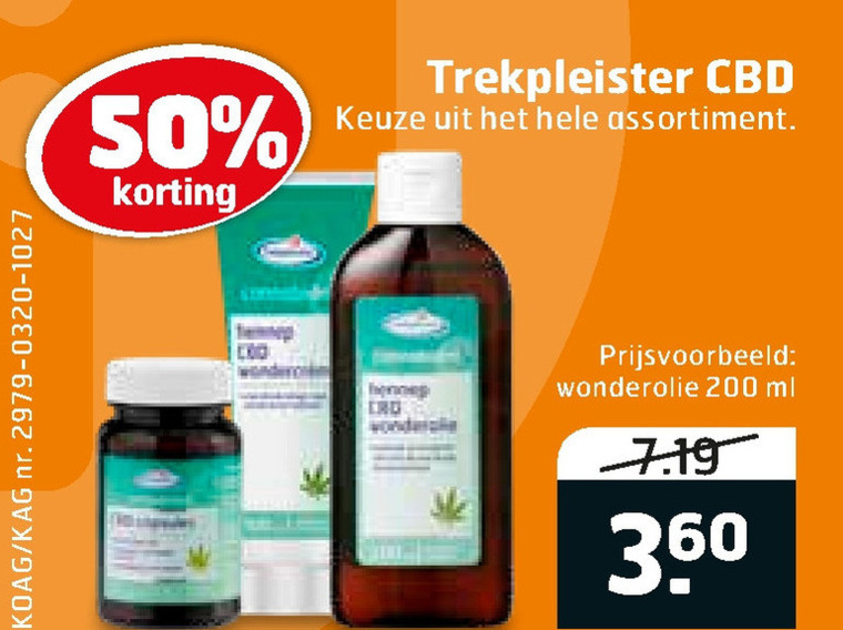 Trekpleister Huismerk   voedingssupplement folder aanbieding bij  Trekpleister - details