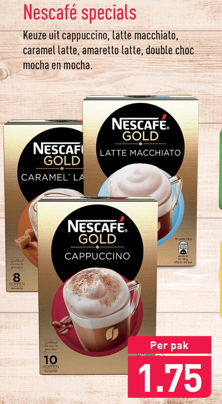 nescafe cappuccino aldi