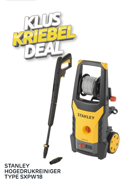 Stanley   hogedrukreiniger folder aanbieding bij  Praxis - details