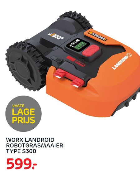 Worx   robotgrasmaaier folder aanbieding bij  Praxis - details