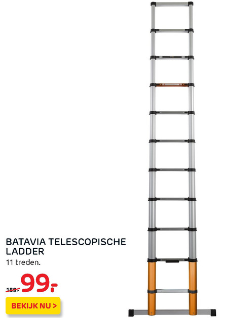 Batavia   telescoopladder folder aanbieding bij  Praxis - details