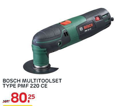 Bosch   multitool folder aanbieding bij  Praxis - details