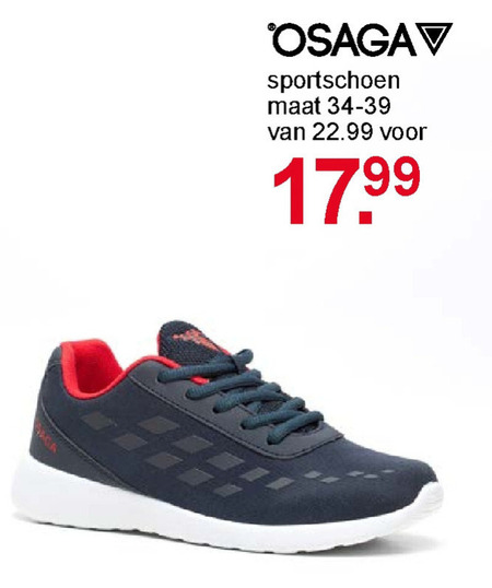 Osaga   jongens sportschoenen folder aanbieding bij  Scapino - details