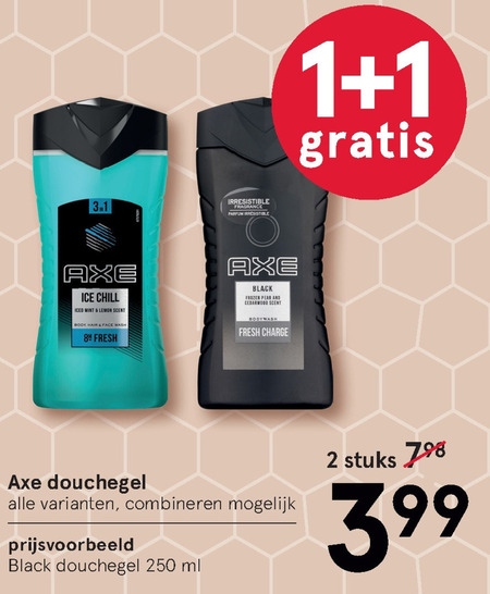 Axe   douchegel folder aanbieding bij  Etos - details