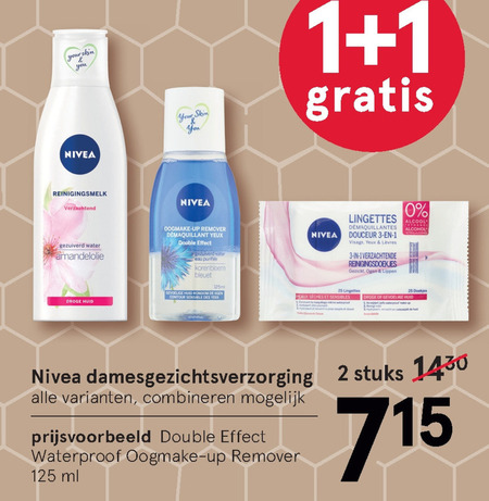 Nivea   gezichtsverzorging, nachtcreme folder aanbieding bij  Etos - details