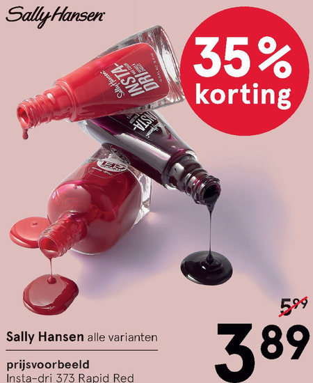 Sally Hansen   nagellak folder aanbieding bij  Etos - details