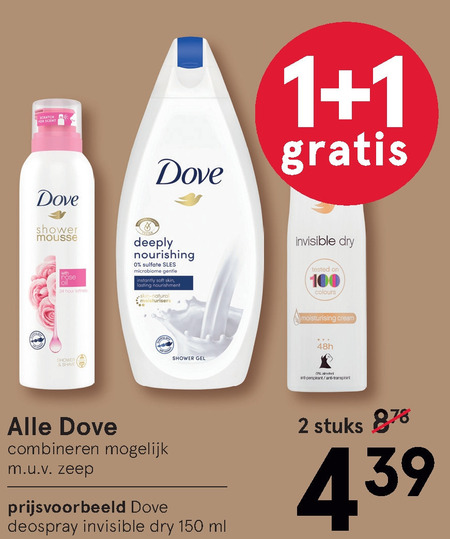 deodorant, folder aanbieding bij Etos - details